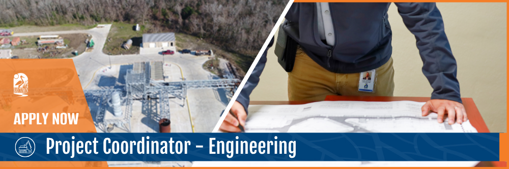 apply now. project coordinator engineering. public works and engineering